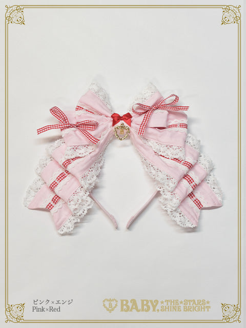 [Pre-order] Lovely hearty♡fairy-tale Head bow