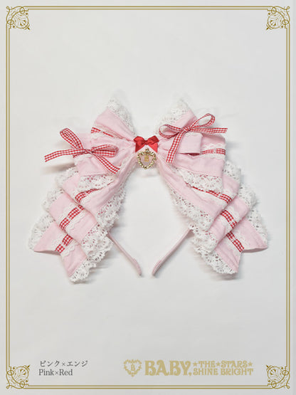 [Pre-order] Lovely hearty♡fairy-tale Head bow
