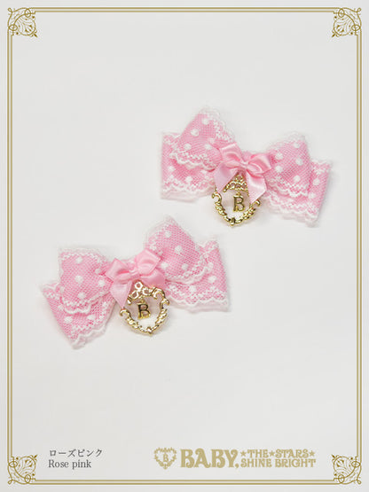 【予約】Étreinte angéline リボンクリップ