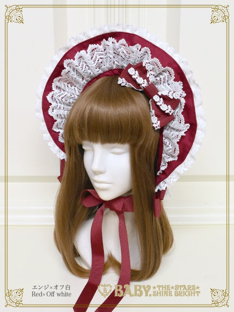 BABY,THE STARS SHINE BRIGHTトーションレースボンネット 予約】トーションレースのフルボンネット – BABY, THE STARS SHINE BRIGHT