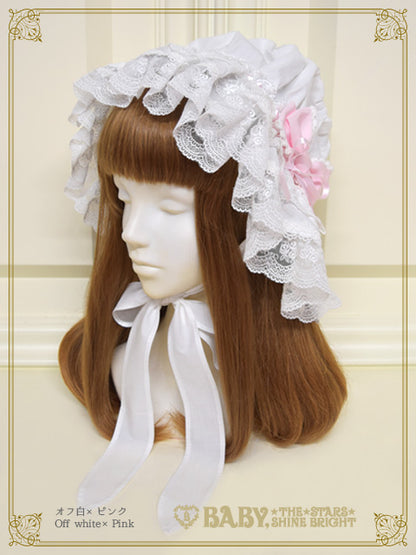【予約】champêtre fleurie マザーボンネット