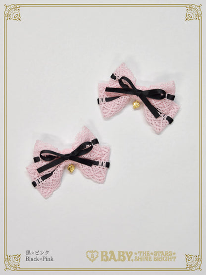 champetre fleurie lace clip
