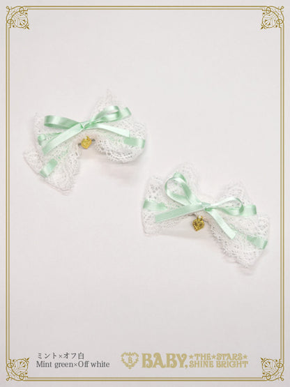 champetre fleurie lace clip