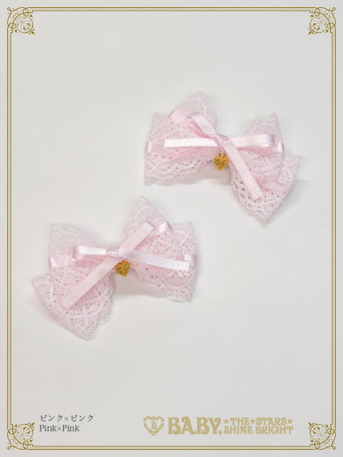 champetre fleurie lace clip