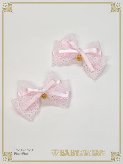 champetre fleurie lace clip