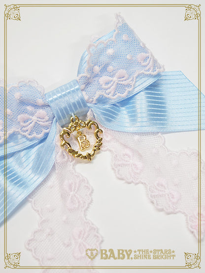 【予約】Ruban♡Crème à la vanille リボンクリップ
