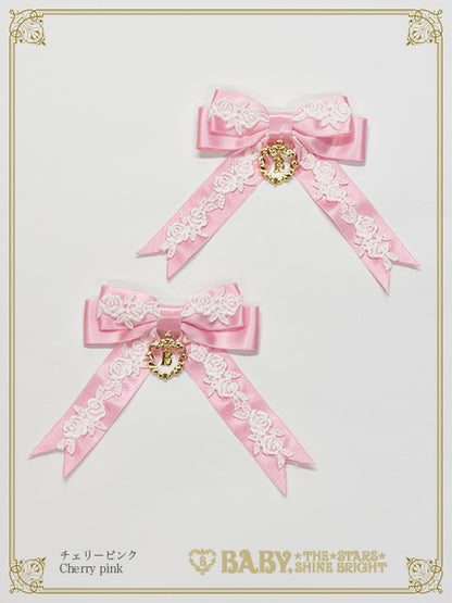 [Pre-order] Le froufrou sucré fondues Three-tier Ribbon Clip