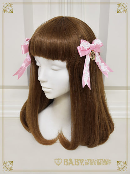 [Pre-order] Le froufrou sucré fondues Three-tier Ribbon Clip