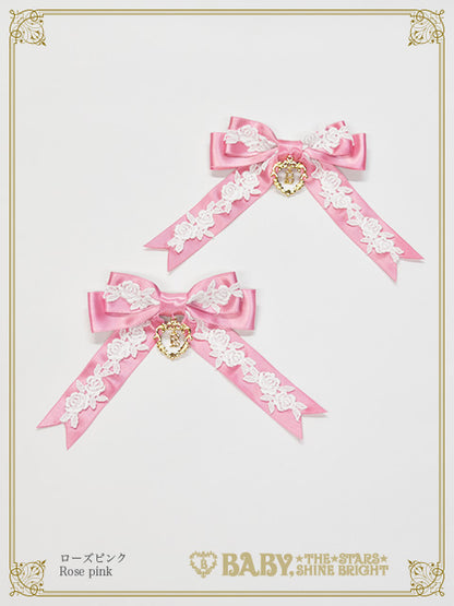 [Pre-order] Le froufrou sucré fondues Three-tier Ribbon Clip