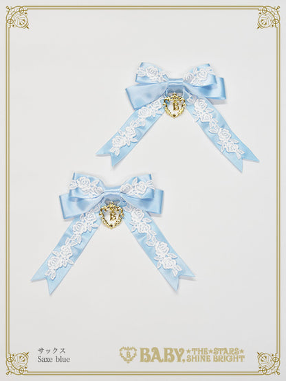 [Pre-order] Le froufrou sucré fondues Three-tier Ribbon Clip