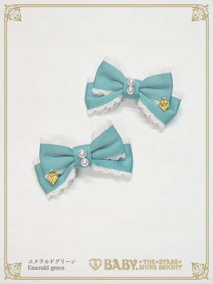 [Pre-order] Mariage Rococo Couture Mini Ribbon Clip