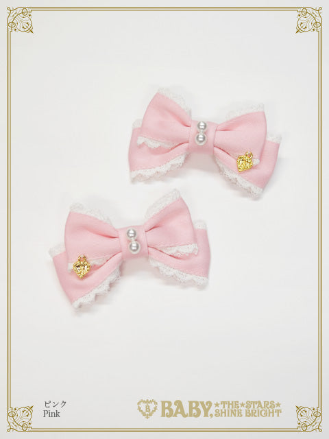 [Pre-order] Mariage Rococo Couture Mini Ribbon Clip