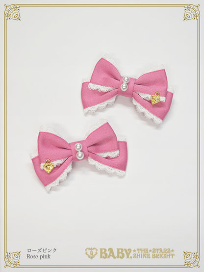 [Pre-order] Mariage Rococo Couture Mini Ribbon Clip