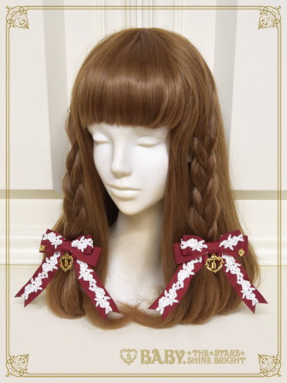 Crème Chantilly Princess リボンクリップ