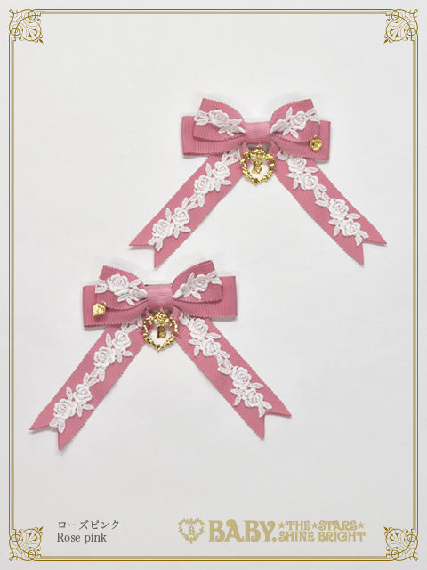 Crème Chantilly Princess リボンクリップ