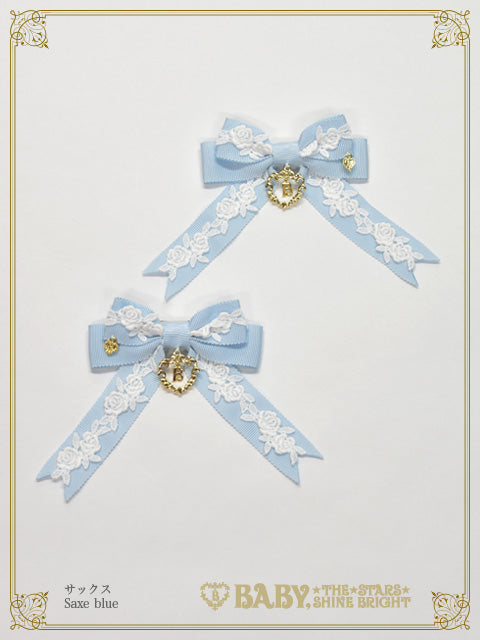 Crème Chantilly Princess リボンクリップ