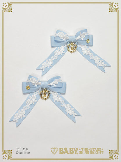 Crème Chantilly Princess リボンクリップ