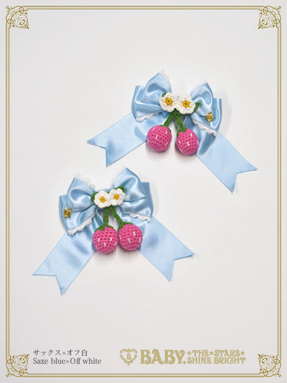 ゆらゆらいちごのHappy Berry Present リボンクリップ