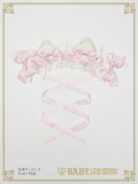 [Pre-order] Little Kitten Lunaria♡ Stripe Headdress