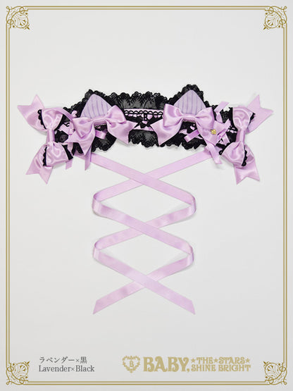 [Pre-order] Little Kitten Lunaria♡ Stripe Headdress