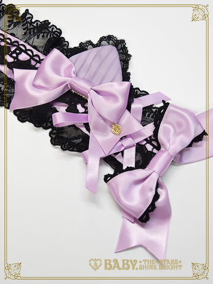 [Pre-order] Little Kitten Lunaria♡ Stripe Headdress