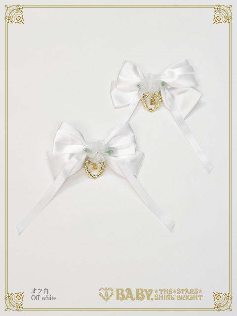 Sugar Little Rose Ribbon Clip