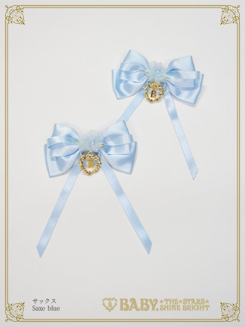 Sugar Little Rose Ribbon Clip