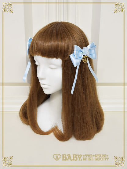 Sugar Little Rose Ribbon Clip