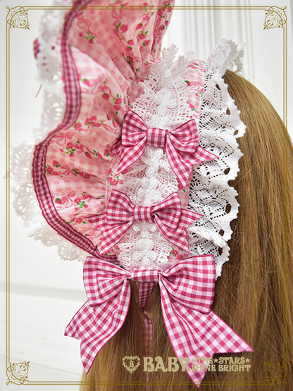 [Pre-order] Floriana Ribbon Bonnet