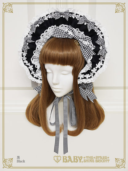 [Pre-order] Flancesca Ribbon Bonnet