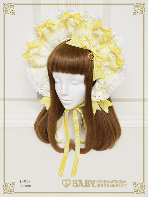 [Pre-order] Flancesca Ribbon Bonnet
