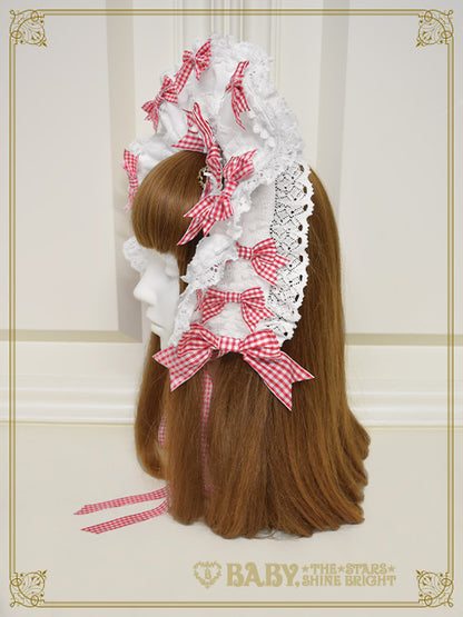 [Pre-order] Flancesca Ribbon Bonnet