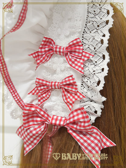 [Pre-order] Flancesca Ribbon Bonnet