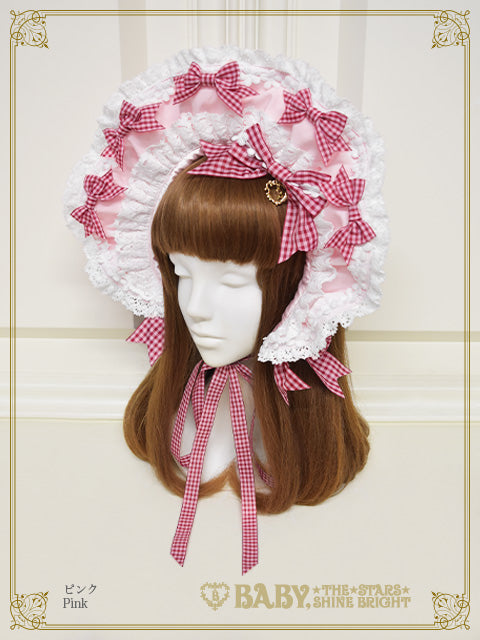 [Pre-order] Flancesca Ribbon Bonnet