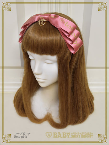 【予約】BABY Ribbon Sweet Diary カチューシャ