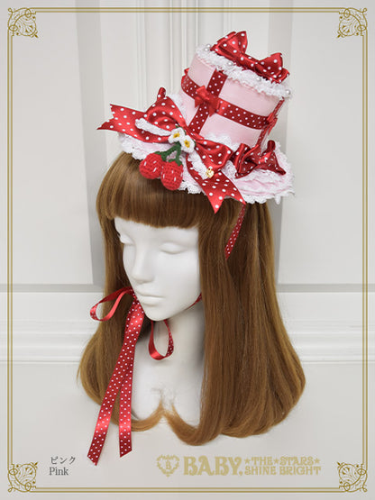 [Pre-order] Doki Doki♡Heart fluttering Princess Strawberry Mini Hat