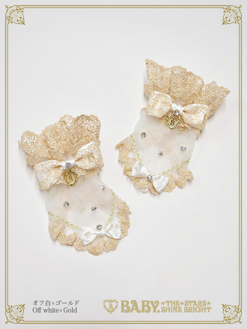 【完全受注生産】La Princesse Diadème Céleste ショートグローブ