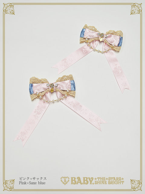 【完全受注生産】La Princesse Diadème Céleste リボンクリップ