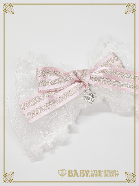 [Made-to-order] Etoile des Neiges Féerique Ribbon Clip
