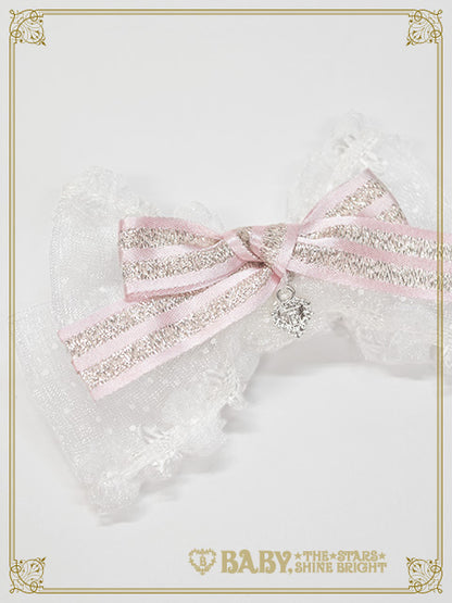 [Made-to-order] Etoile des Neiges Féerique Ribbon Clip