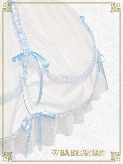 【予約】Sugar powder♡Dot Tulle ジャンパースカート
