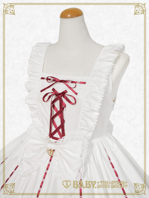 【予約】Ribbon Ribbon♡Wrapping Heart ジャンパースカート