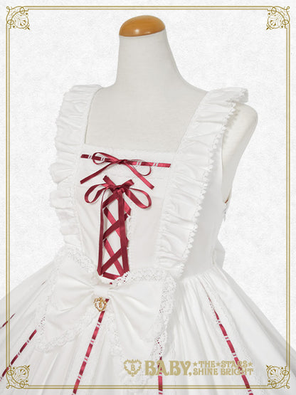 【予約】Ribbon Ribbon♡Wrapping Heart ジャンパースカート