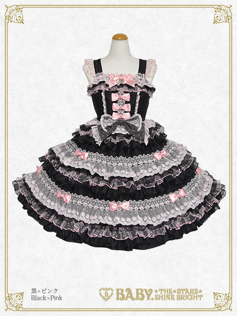 【予約】Ruban♡Crème à la vanille ジャンパースカート