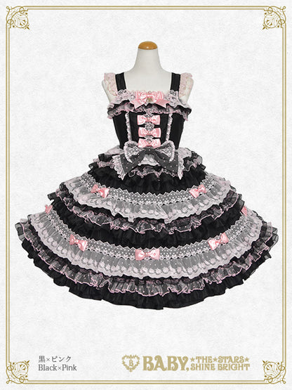 【予約】Ruban♡Crème à la vanille ジャンパースカート