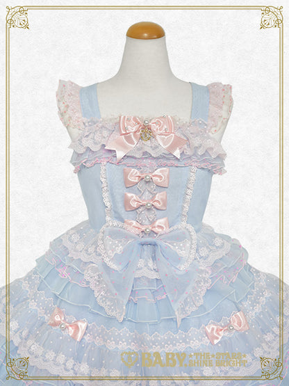 【予約】Ruban♡Crème à la vanille ジャンパースカート