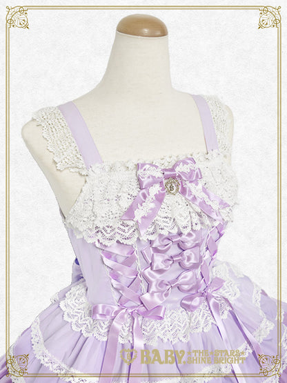 [Pre-order] Le froufrou sucré fondues Jumper Skirt (Multicolor Ver.)