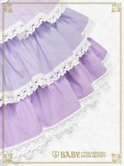 [Pre-order] Le froufrou sucré fondues Jumper Skirt (Multicolor Ver.)