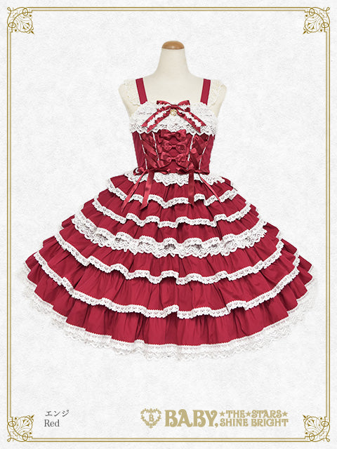[Pre-order] Le froufrou sucré fondues Jumper Skirt