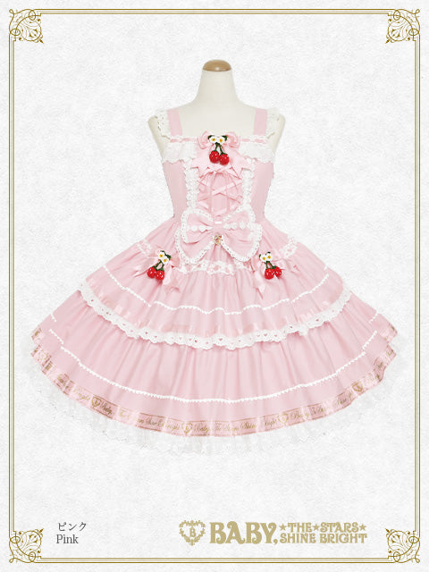 Swinging Strawberry's Happy Berry Present Jumper Skirt